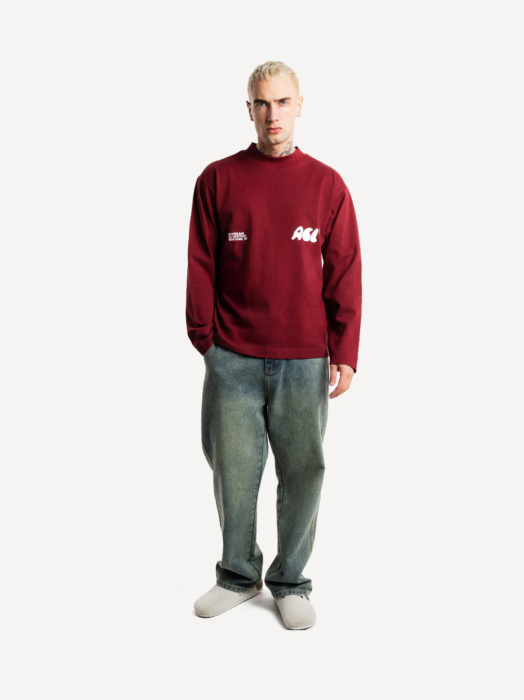 Oyster & Champagne Longsleeve - Image 4