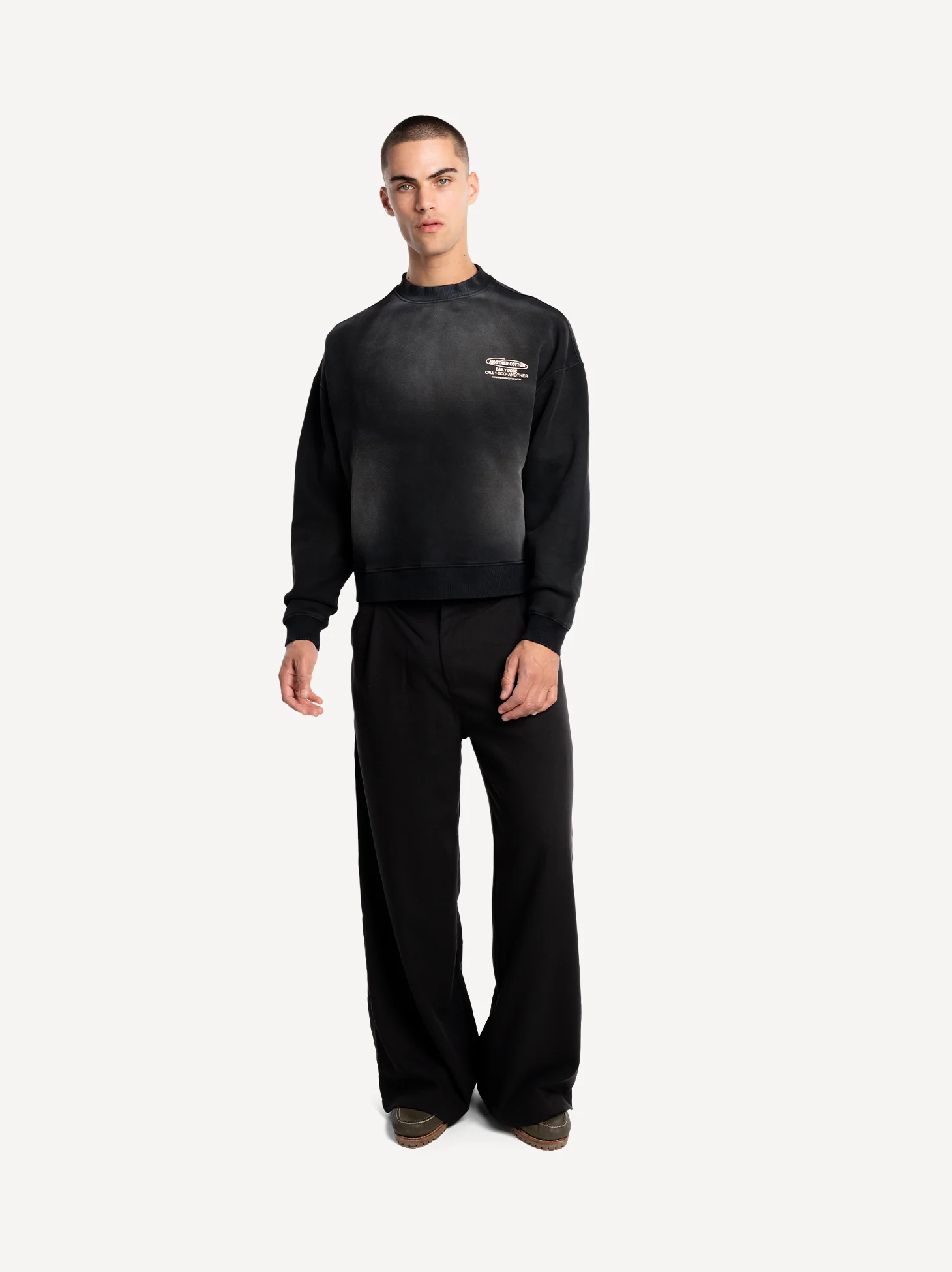 Oyster & Champagne Oversized Sweatshirt - Image 3