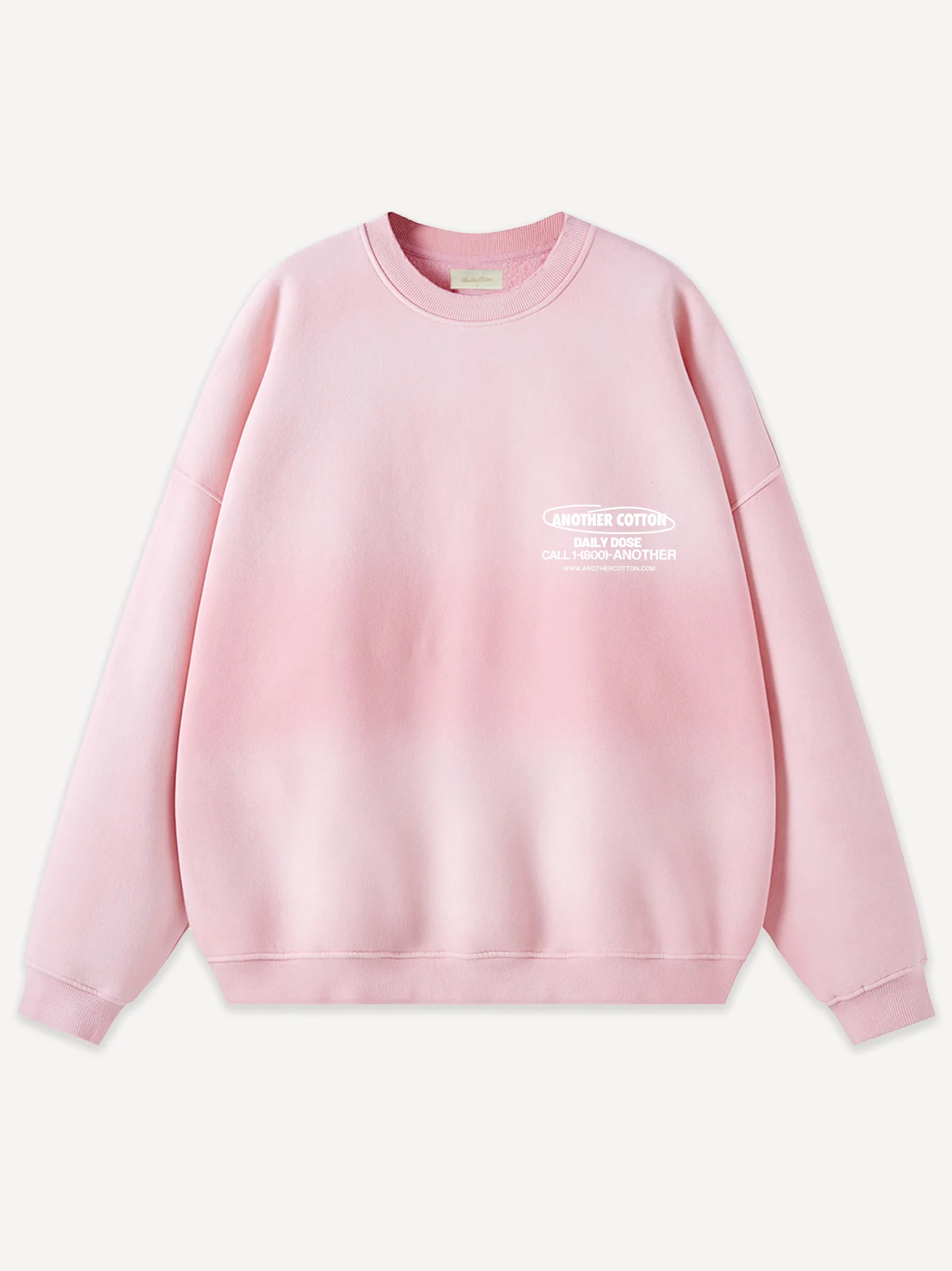 Oyster & Champagne Oversized Sweatshirt - Image 6