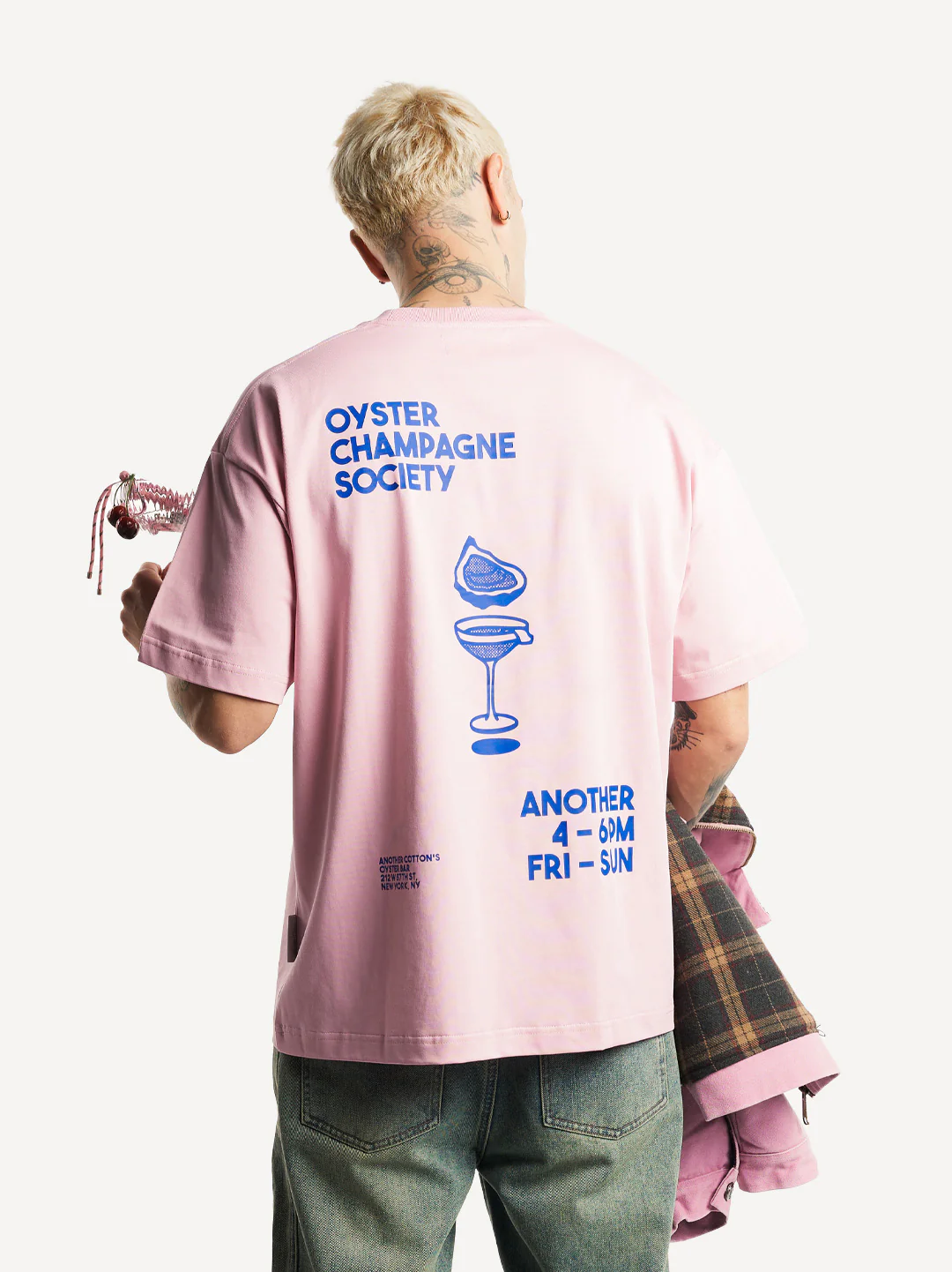 Oyster & Champagne T-Shirt - Image 3