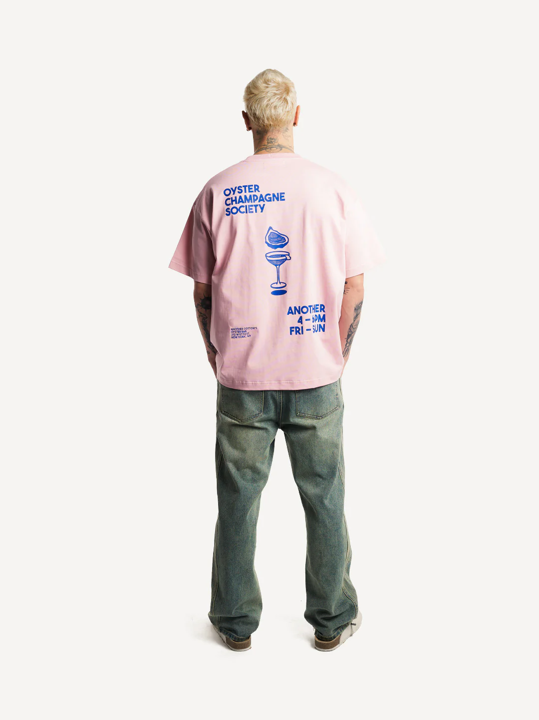 Oyster & Champagne T-Shirt - Image 4