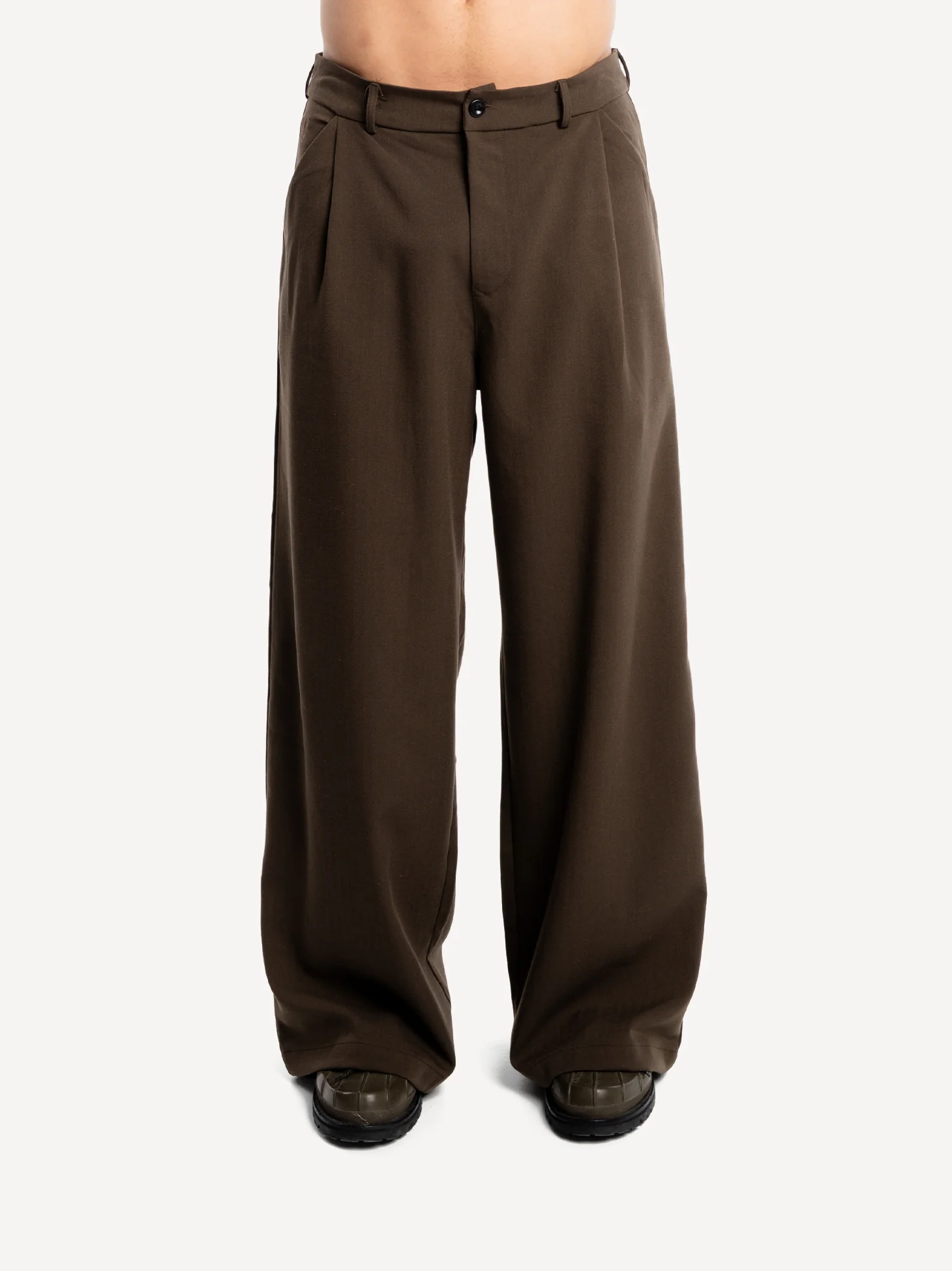 Pleated Loose Fit Pants - Image 5