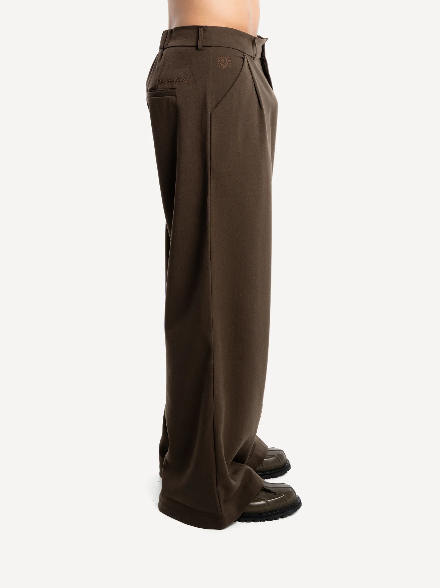 Pleated Loose Fit Pants - Image 6