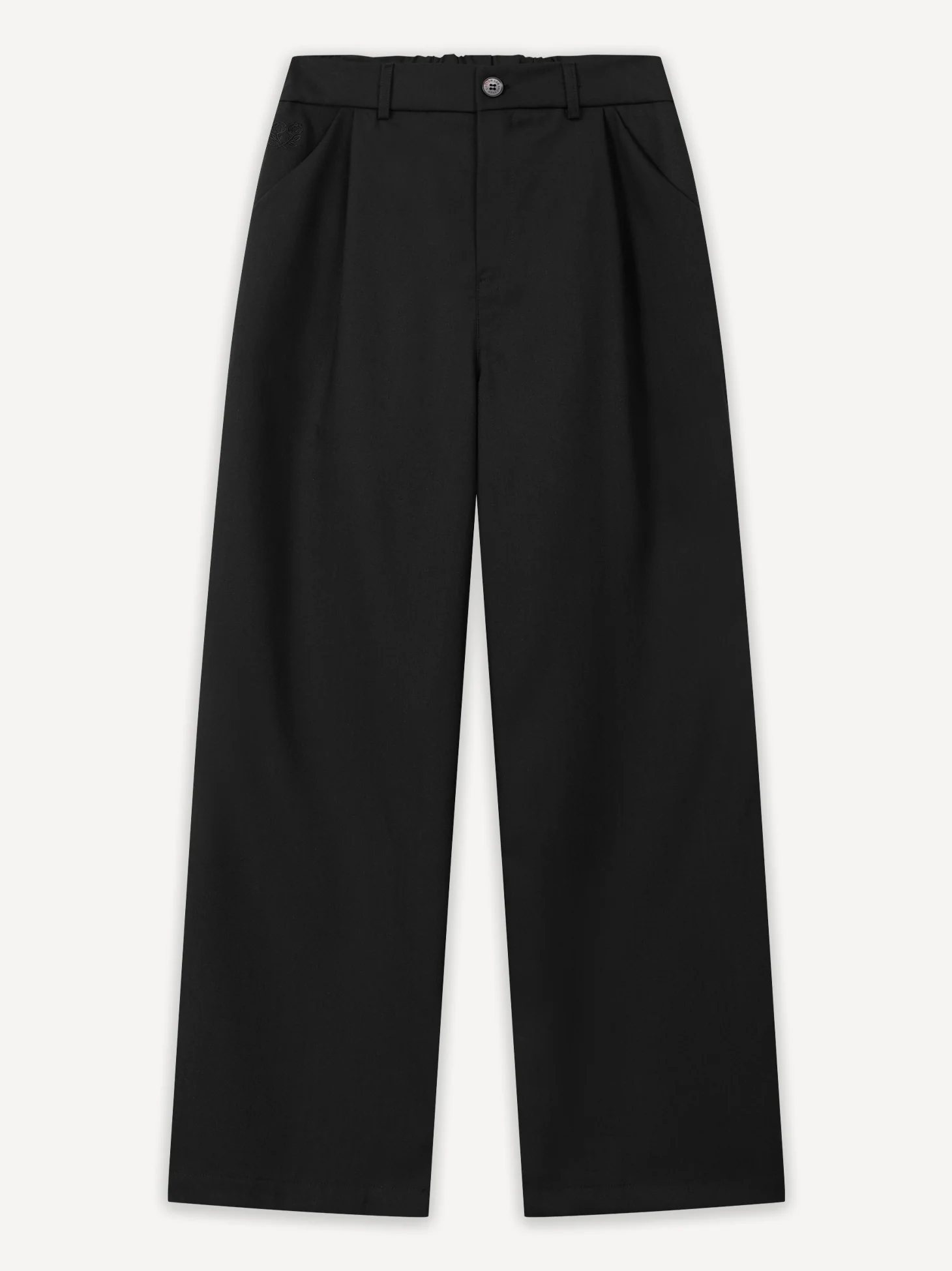 Pleated Loose Fit Pants - Image 8