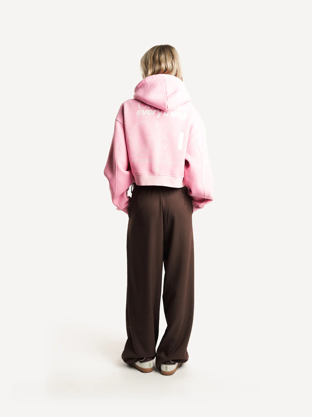 Pods Cropped Zip Hoodie - Image 6