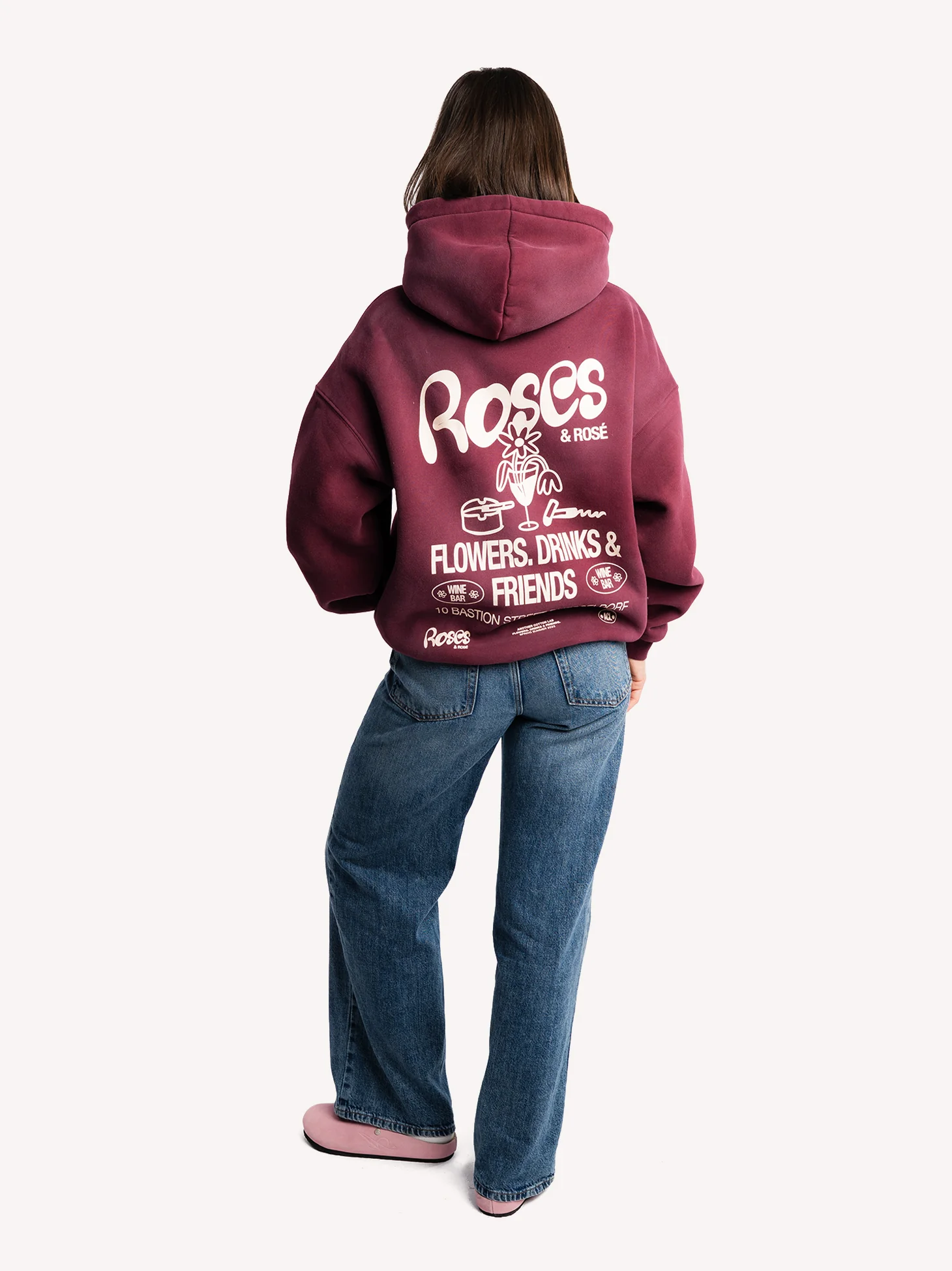 Roses & Rosé Oversized Hoodie - Image 4
