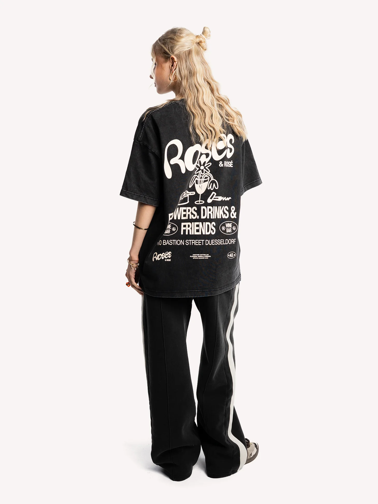 Roses & Rosé Oversized T-Shirt - Image 5