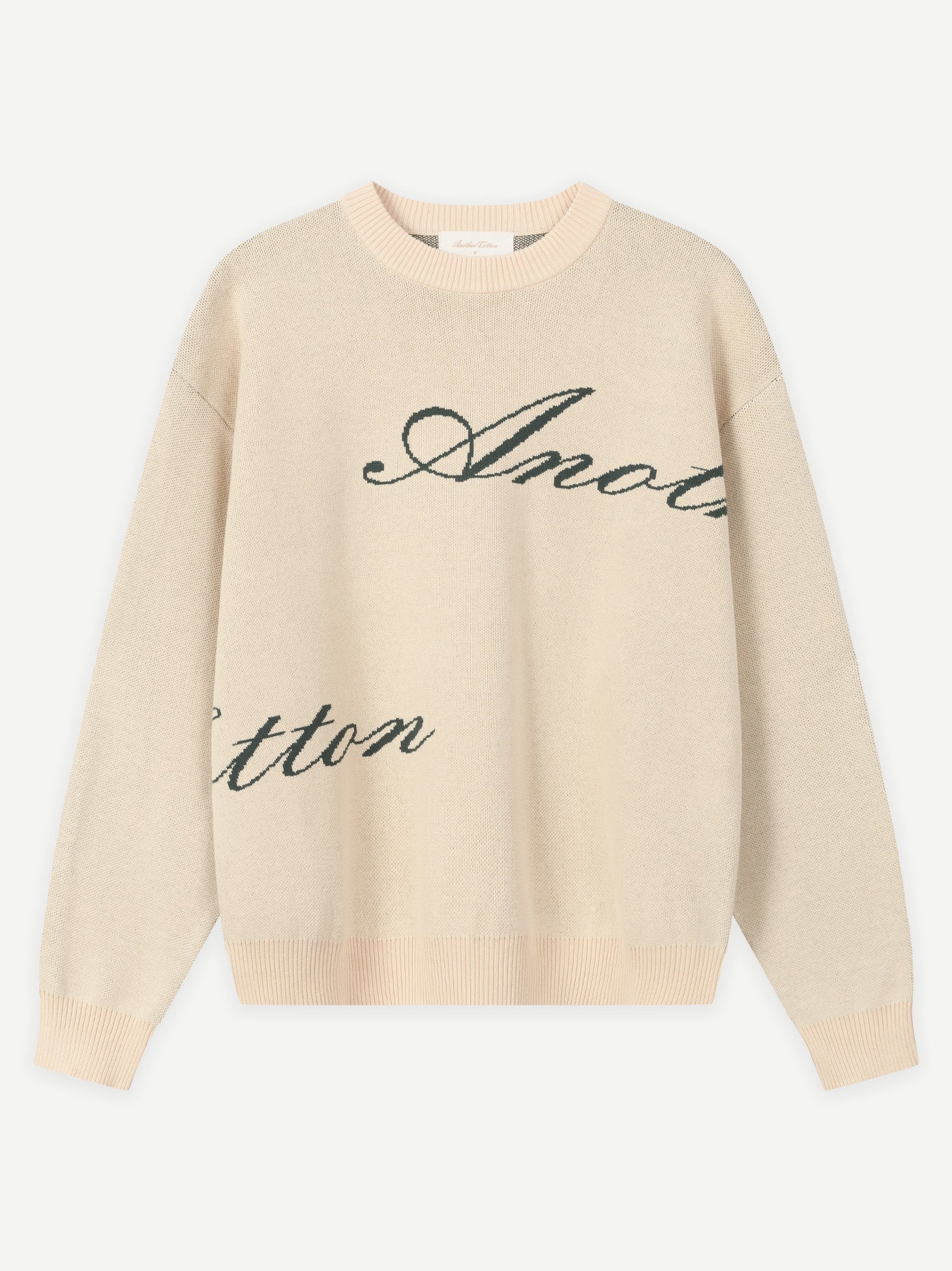Cotton Signature Knit Sweater - Image 3