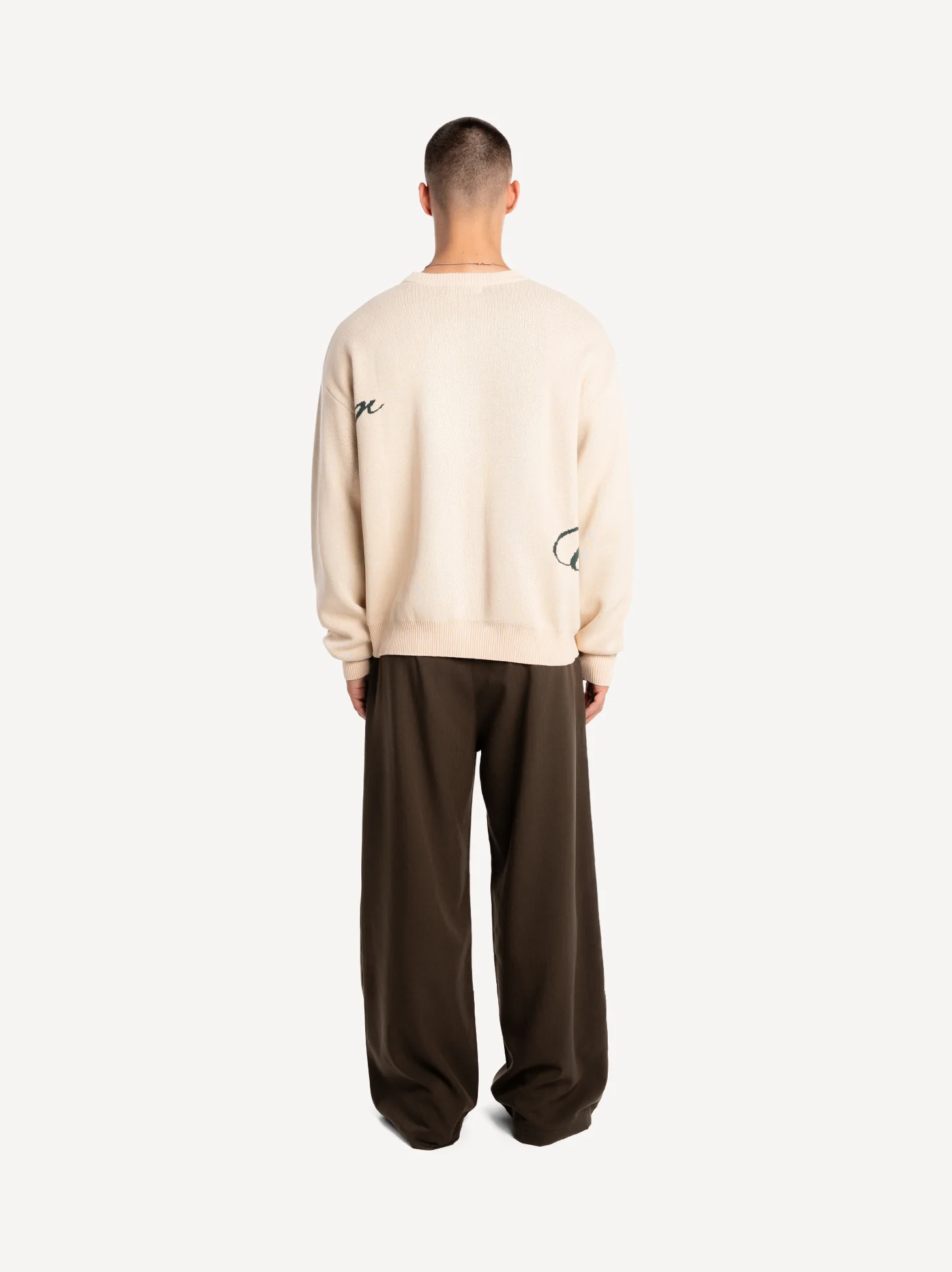 Cotton Signature Knit Sweater - Image 5