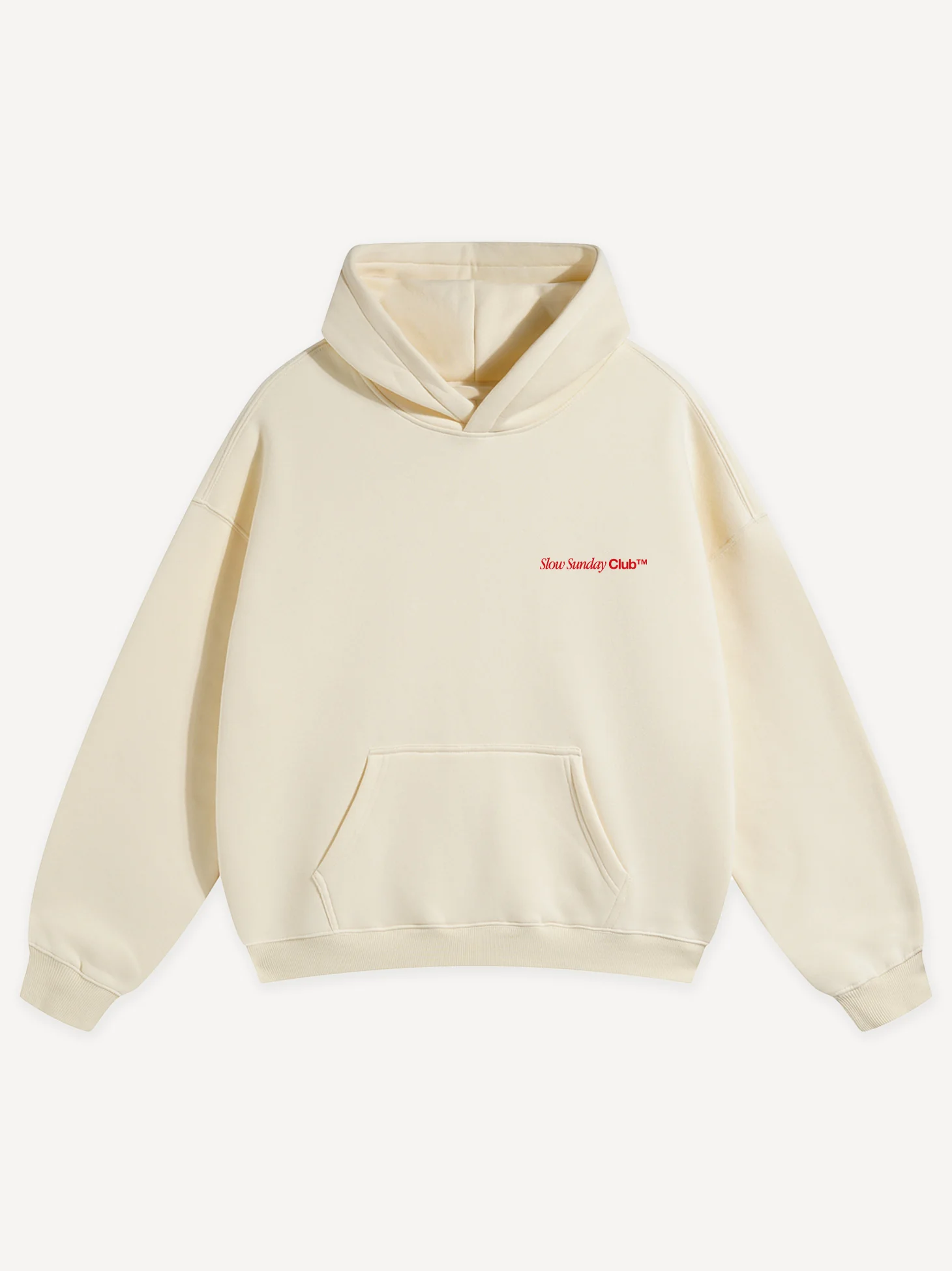 Slow Sunday Coffee Club Oversized Hoodie - Image 8