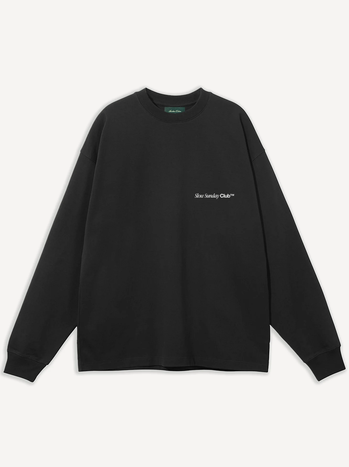 Slow Sunday Coffee Club Oversize Longsleeve - Image 7