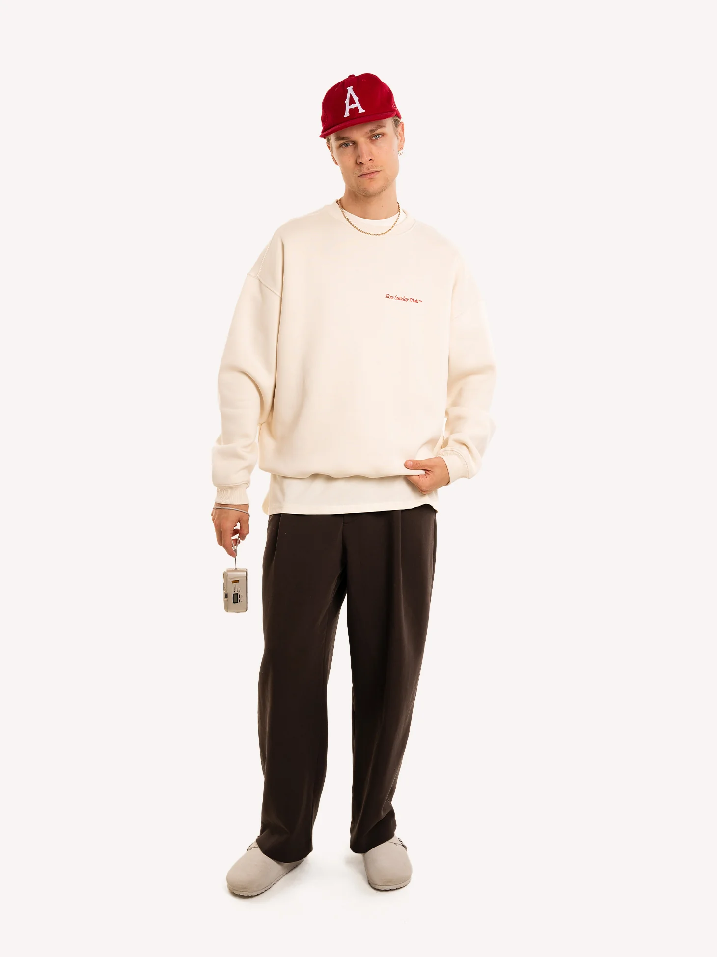 Slow Sunday Unisex Oversize Sweatshirt - Image 3