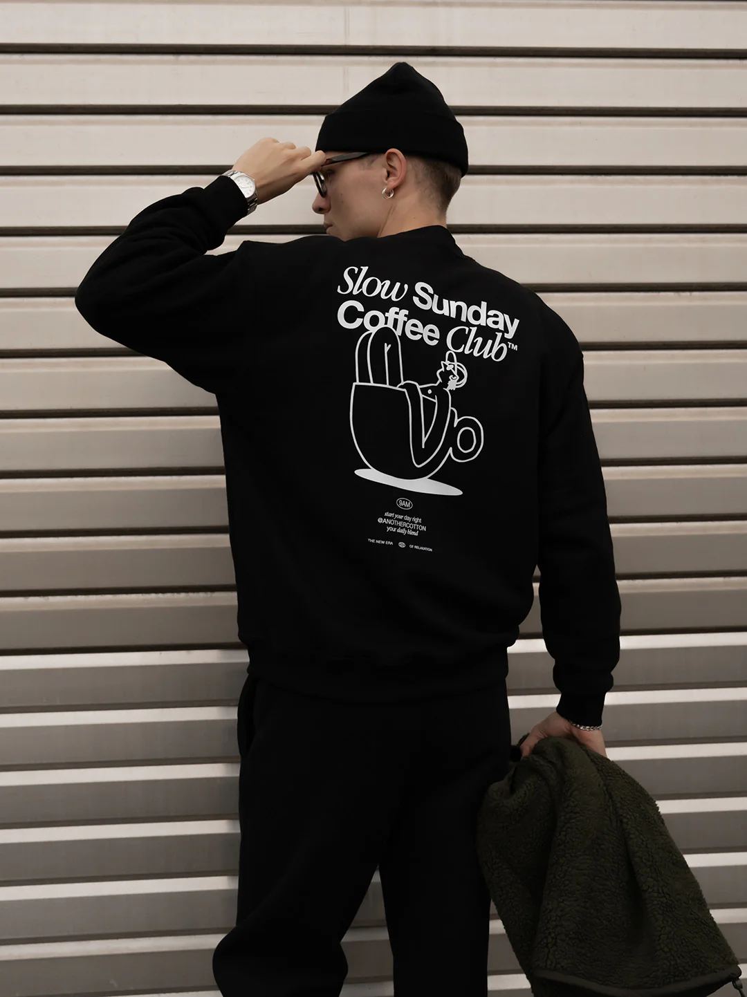 Slow Sunday Unisex Oversize Sweatshirt - Image 6