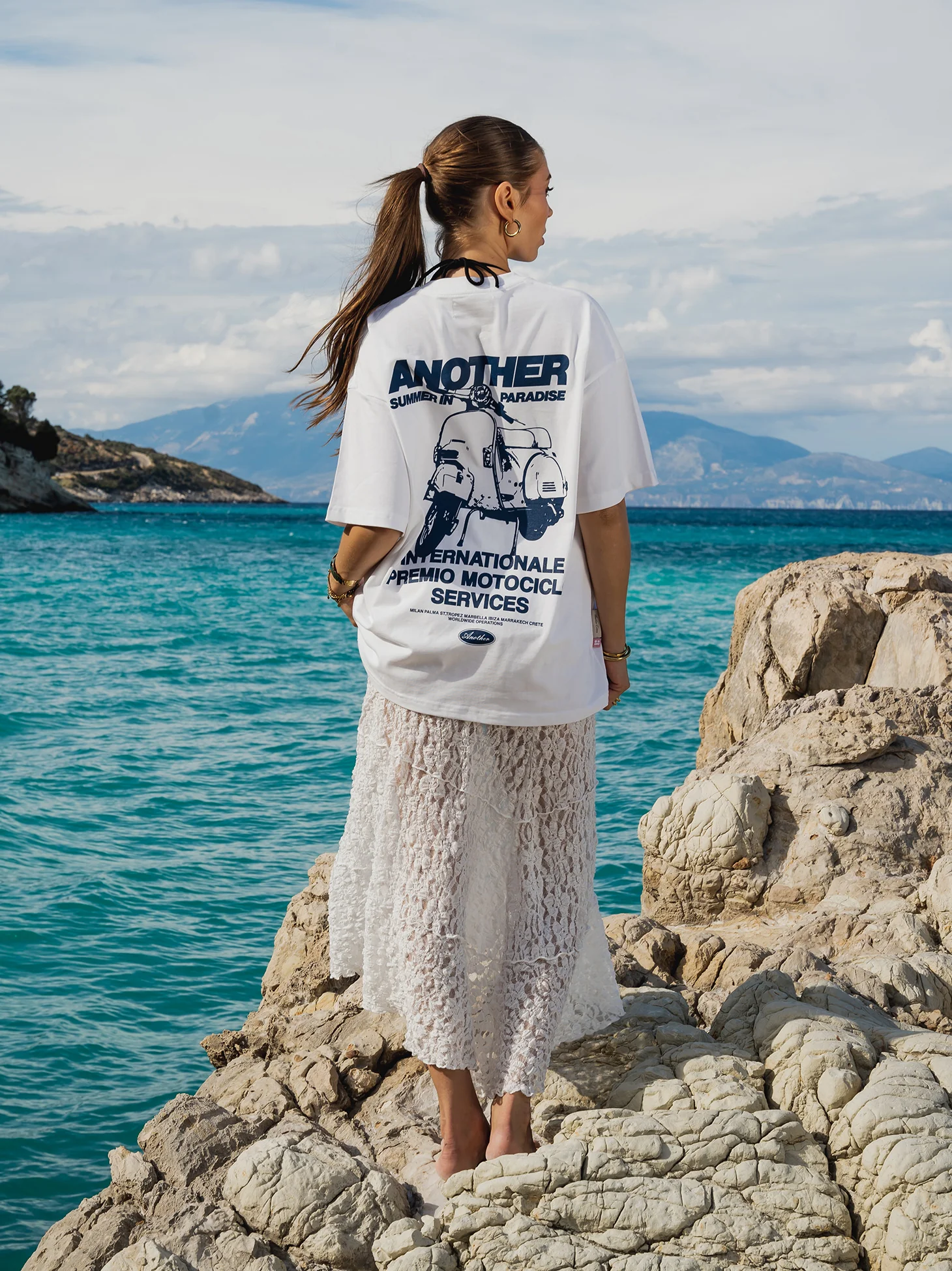 Summer in Paradise Oversized T-Shirt - Image 4