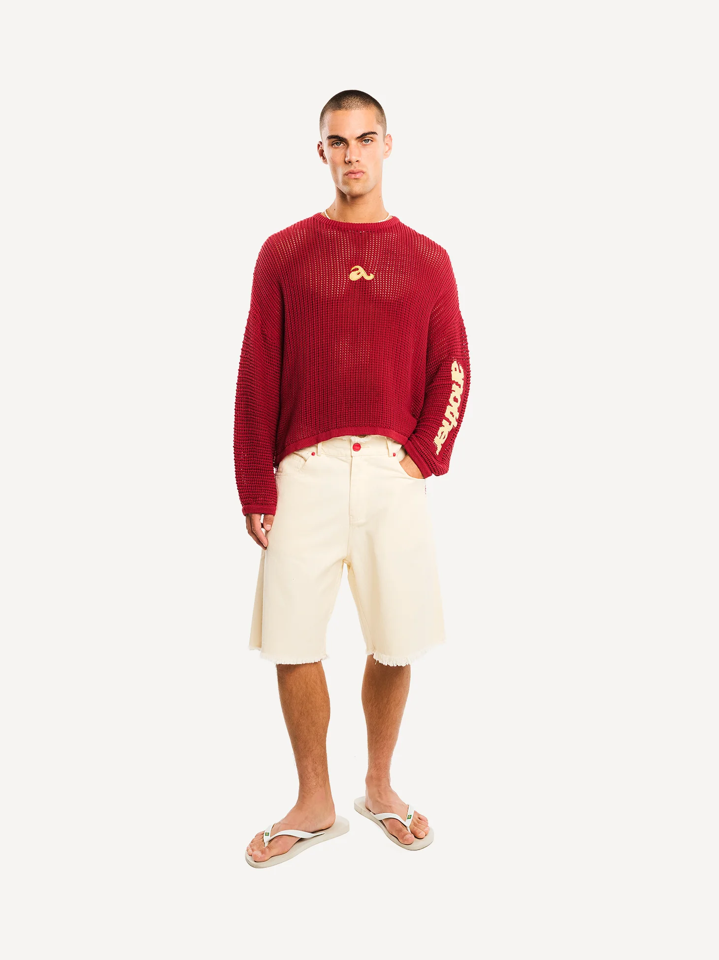 Crochet Summer Knit Sweater - Image 8