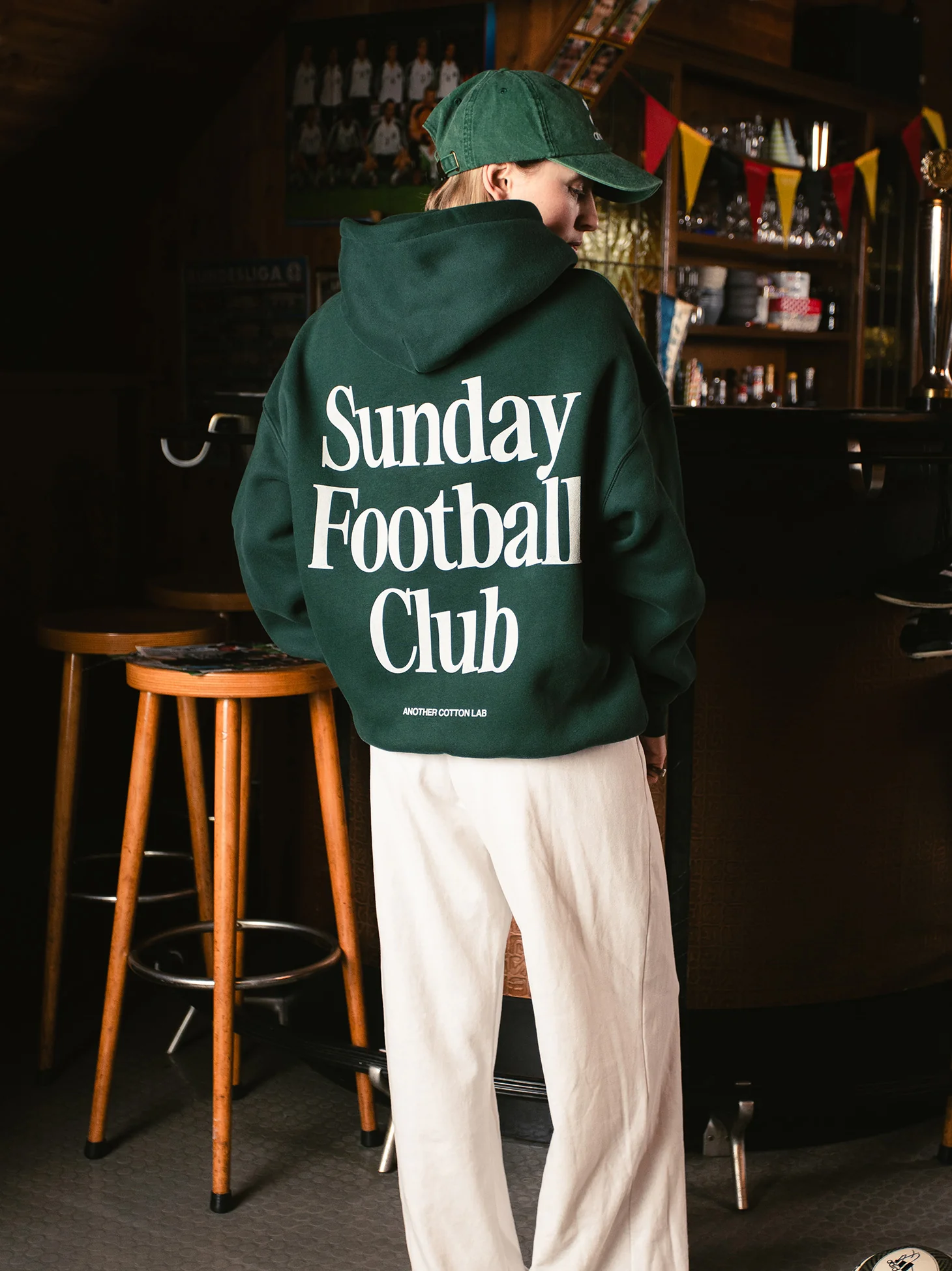 Sunday Football Club Oversized Hoodie - Image 5