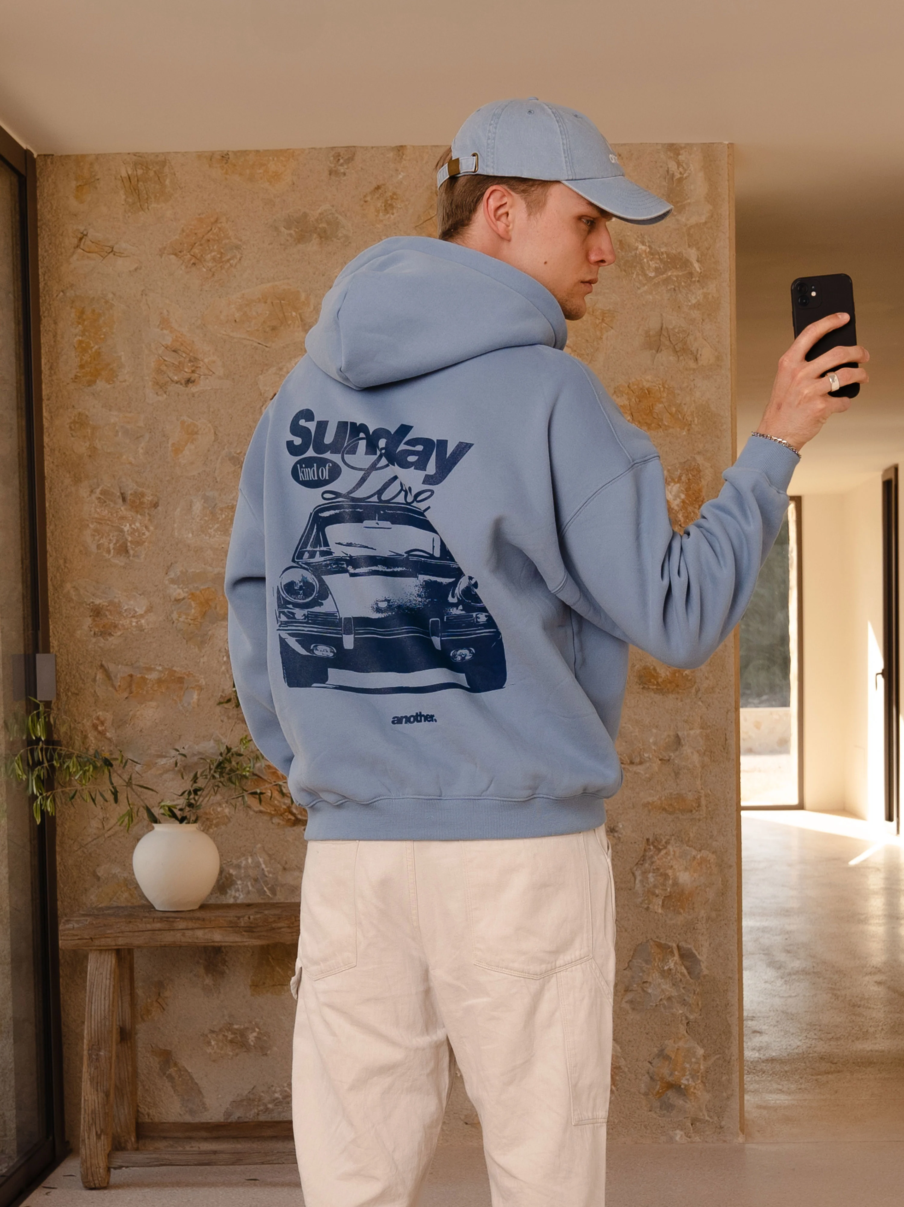 Sunday Kind Of Oversized Hoodie - Image 3