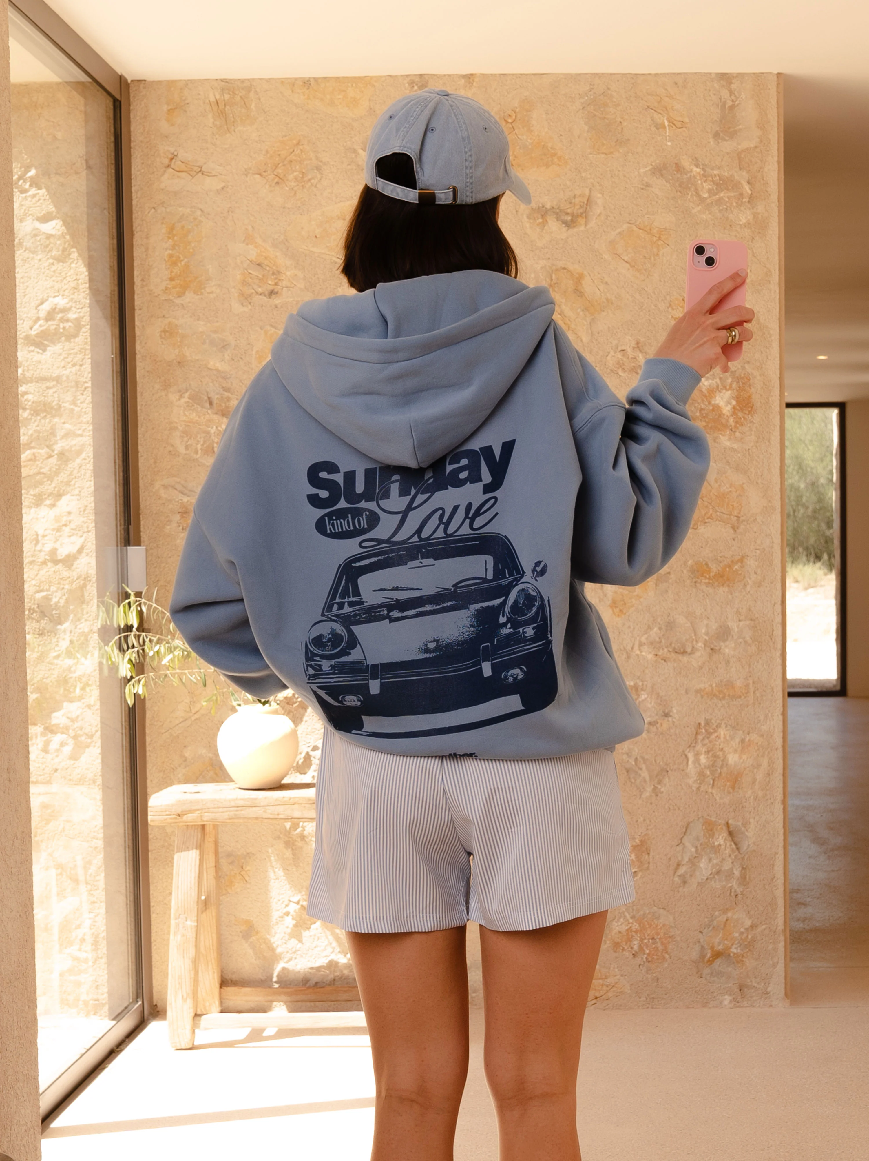 Sunday Kind Of Oversized Hoodie - Image 4