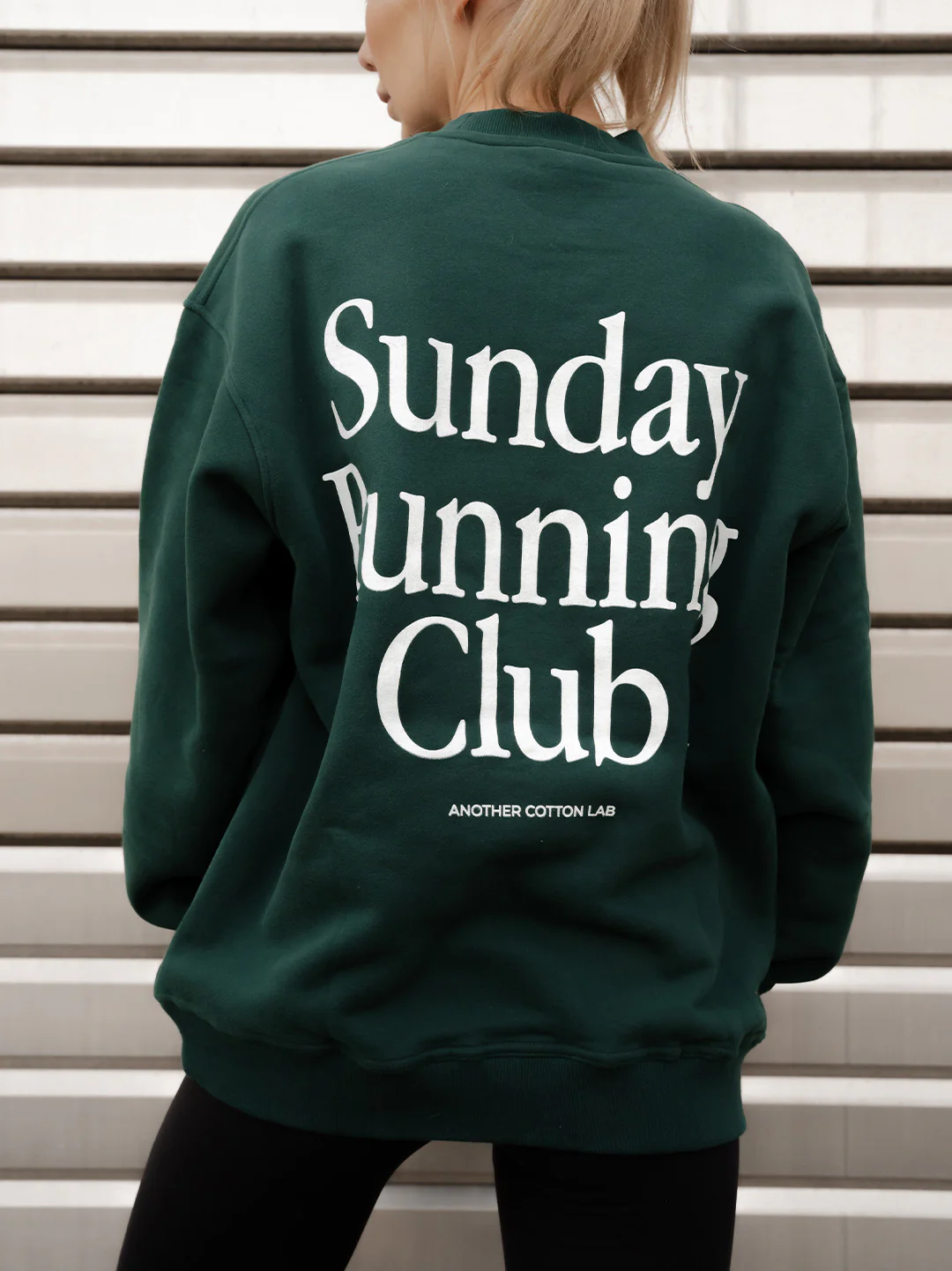 Sunday Running Club Heavy Oversize Sweatshirt - Image 7