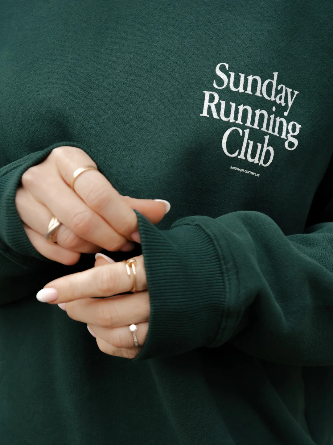 Sunday Running Club Heavy Oversize Sweatshirt - Image 9