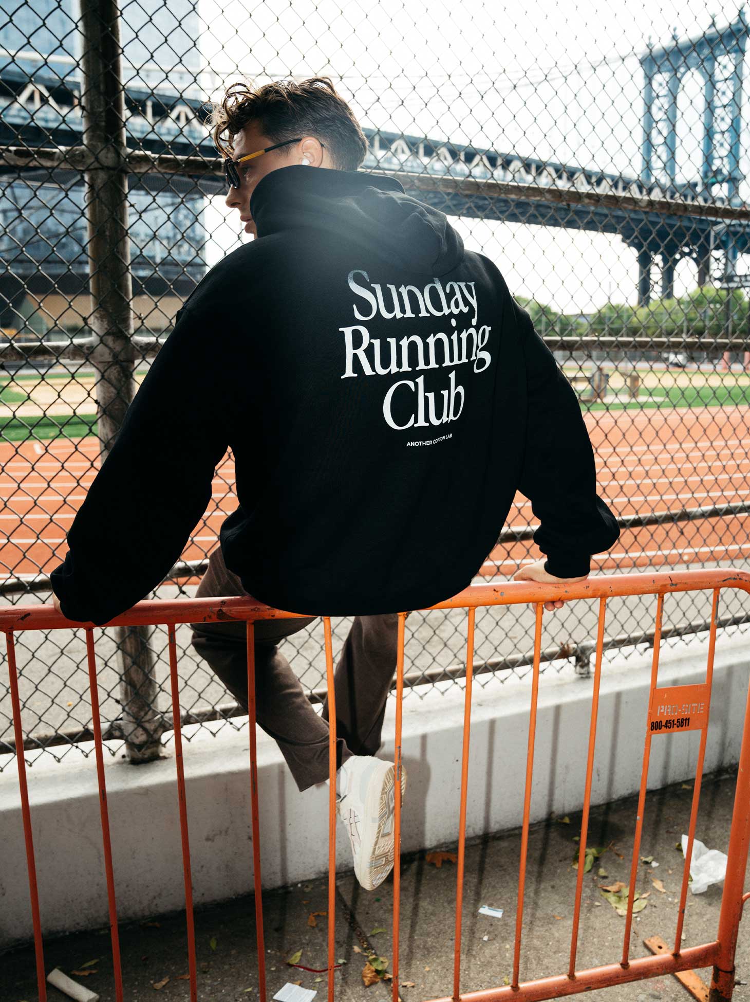 Sunday Running Club Oversized Hoodie - Image 17