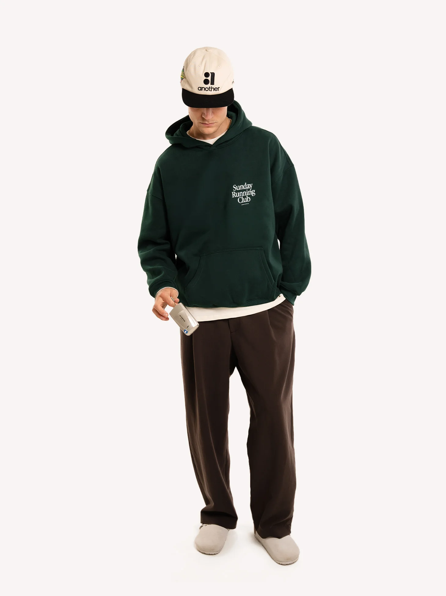 Sunday Running Club Oversized Hoodie - Image 5