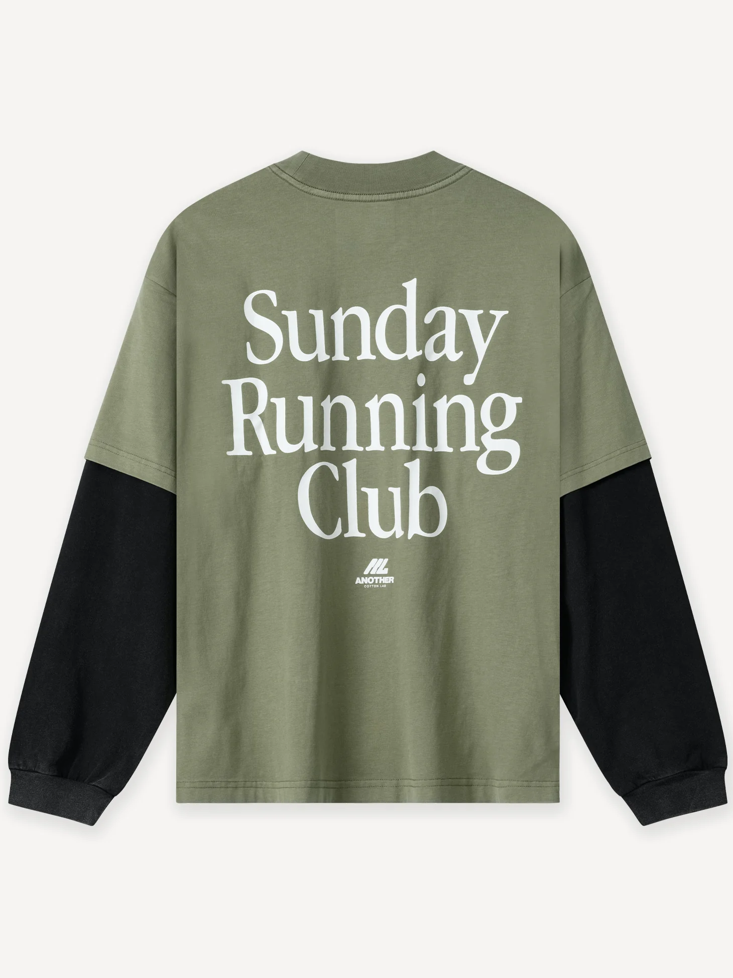 Sunday Running Club Washed Double Layer Longsleeve - Image 5