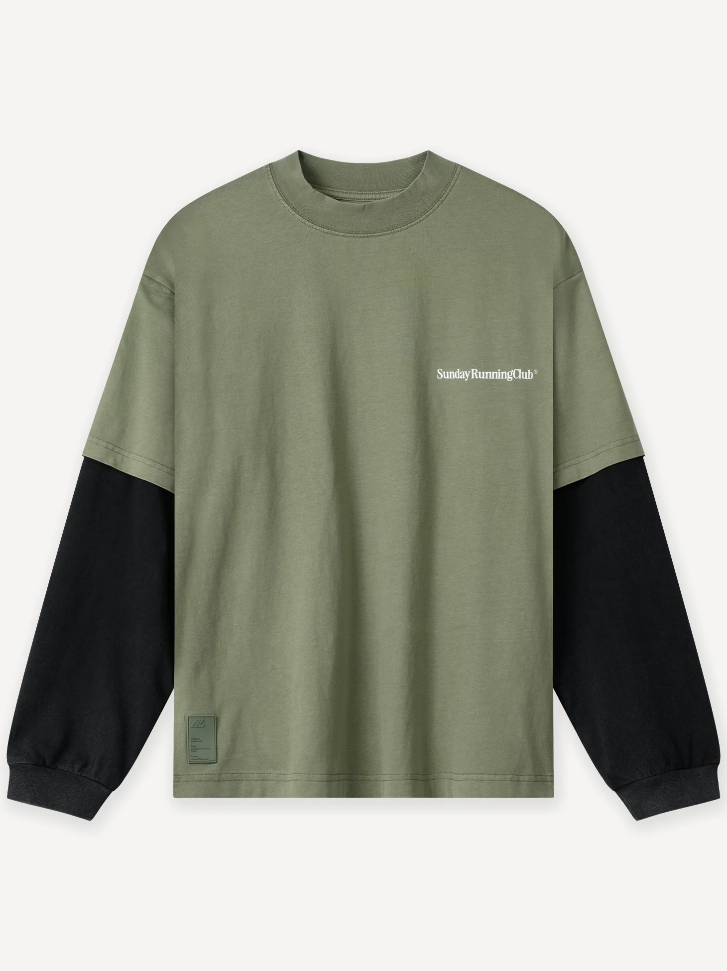 Sunday Running Club Washed Double Layer Longsleeve - Image 6