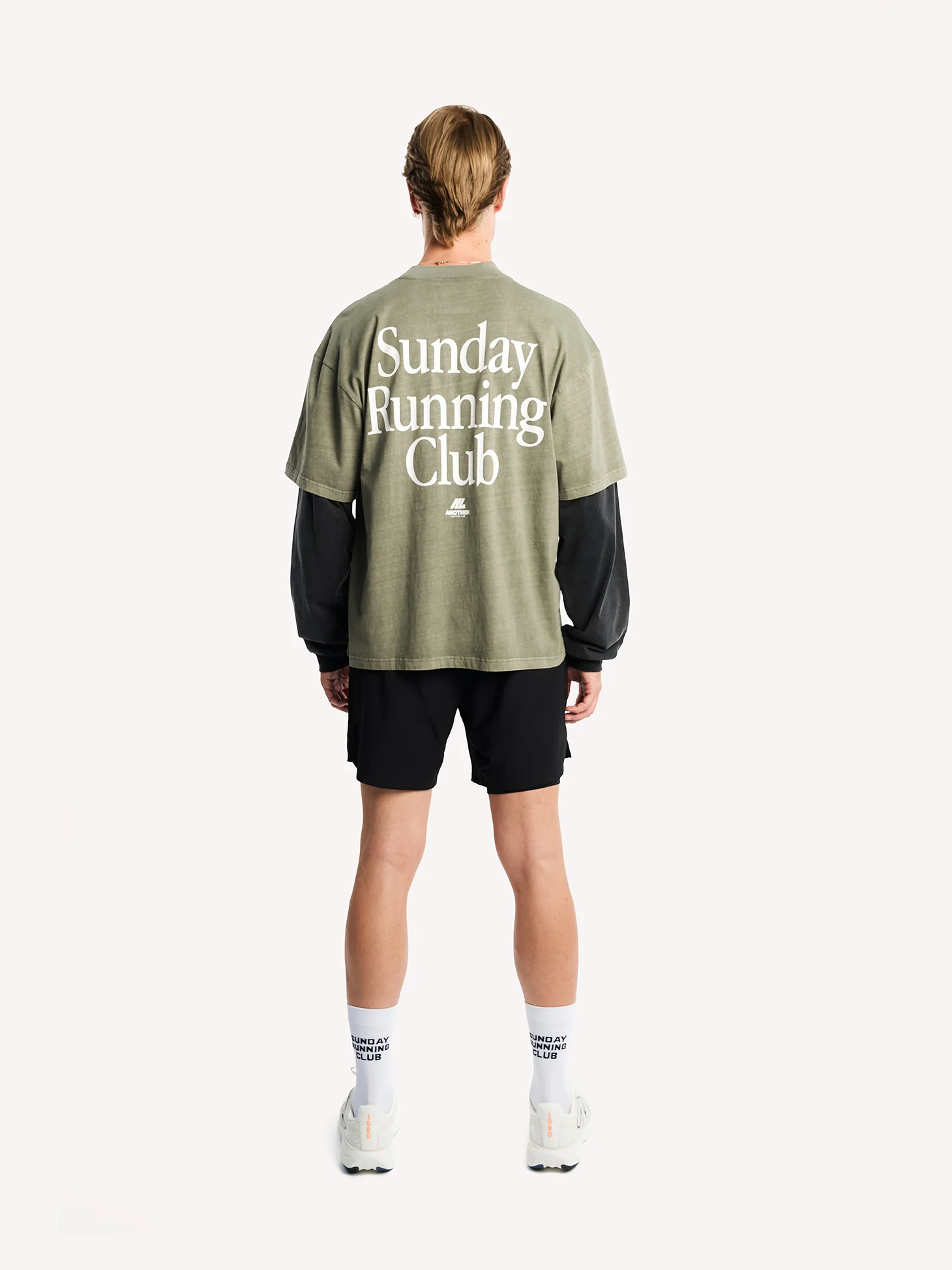Sunday Running Club Washed Double Layer Longsleeve - Image 7