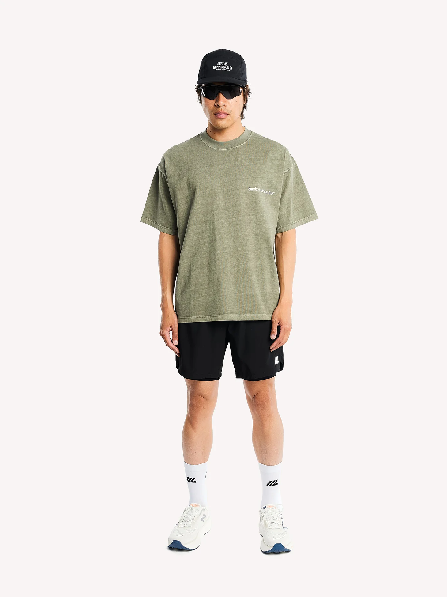 Sunday Running Club Washed T-Shirt - Image 8
