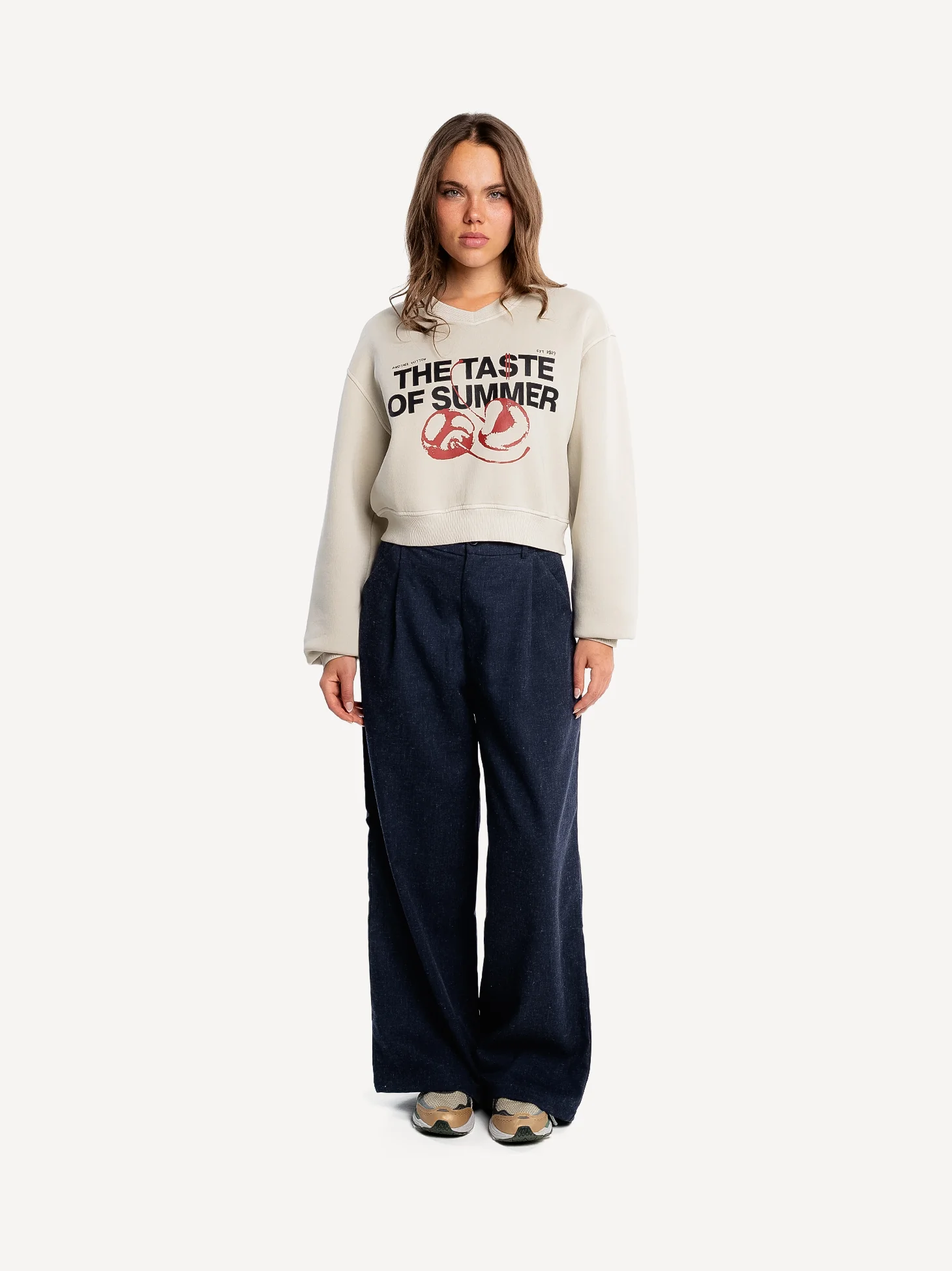 Taste of Summer Cropped Sweatshirt - Image 3