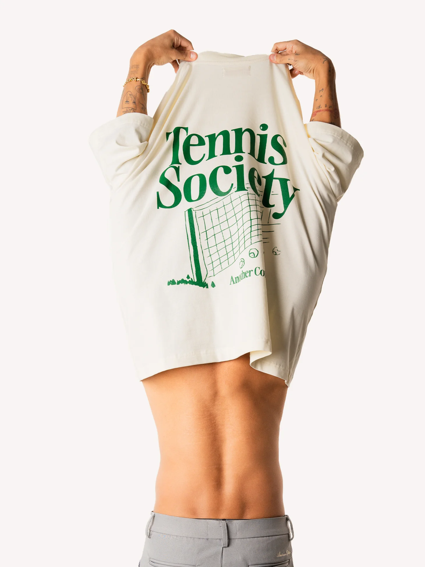 Tennis Society Oversized T-Shirt - Image 6