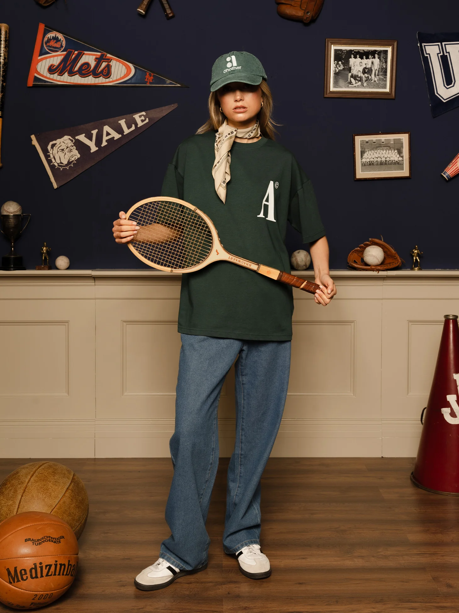 Tennis Society Oversized T-Shirt - Image 8