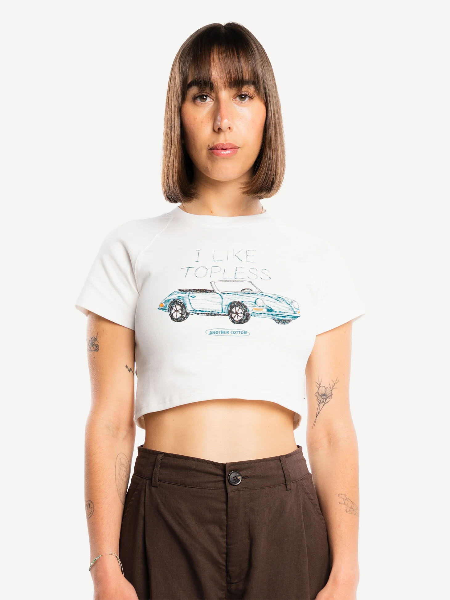 Topless Summer Story Crop Top - Image 3