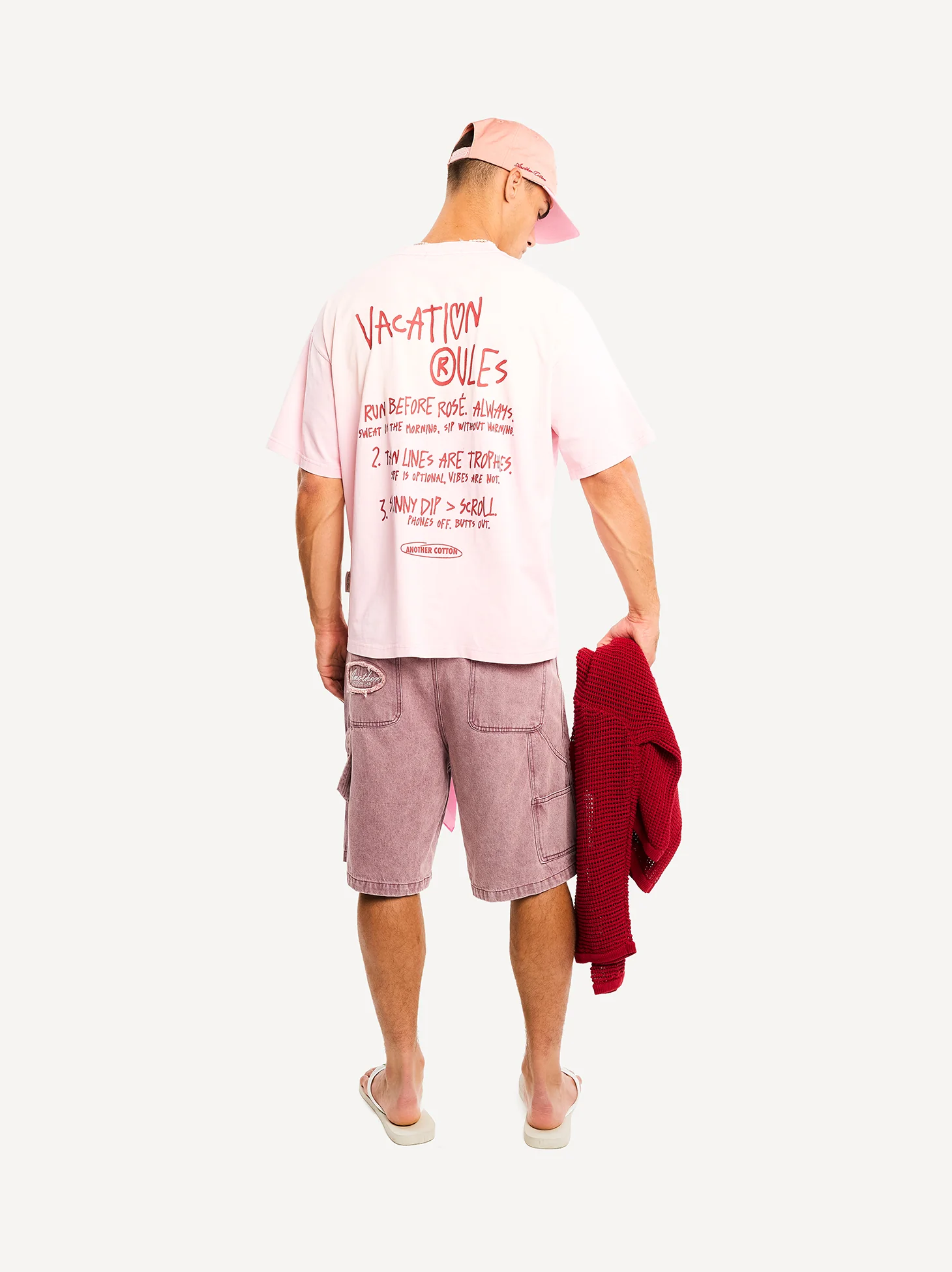 Vacation Rules Washed T-Shirt - Image 5