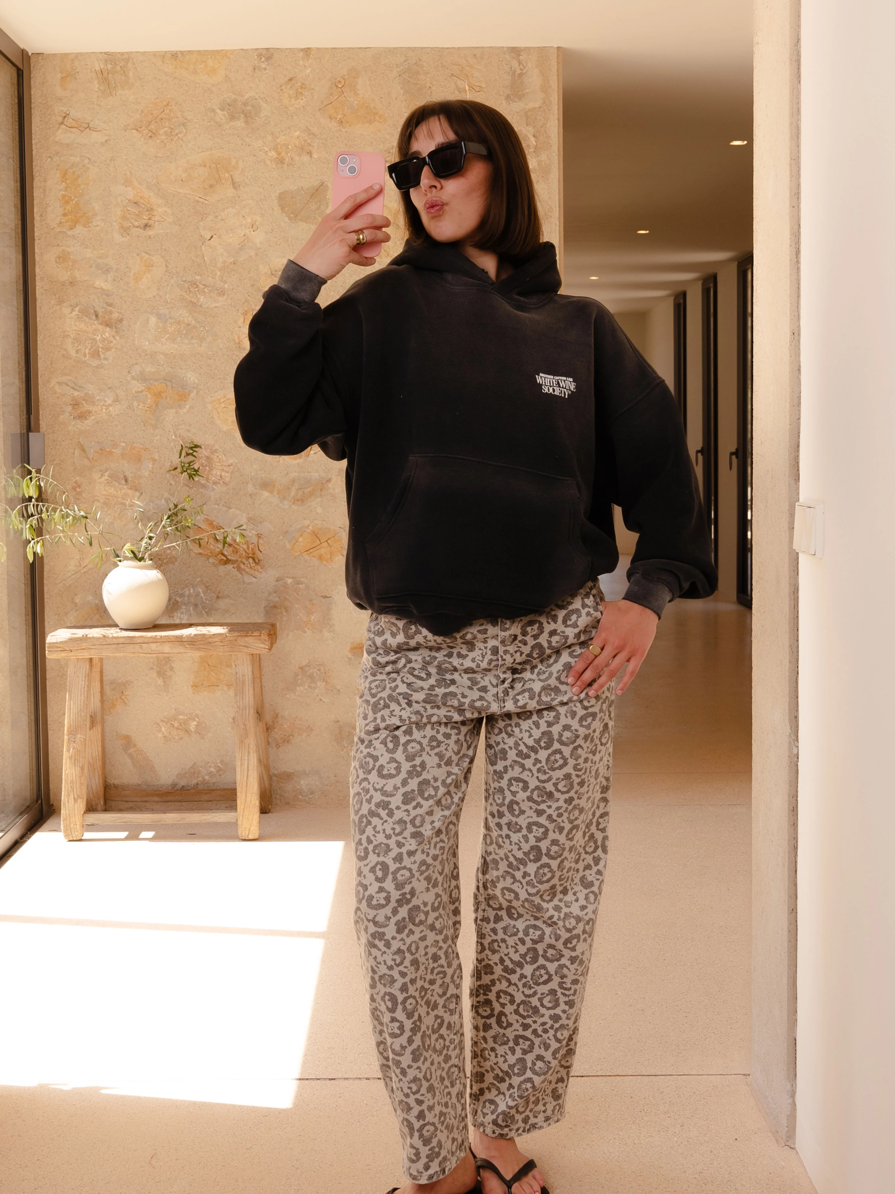 White Wine Society Oversized Hoodie - Image 4