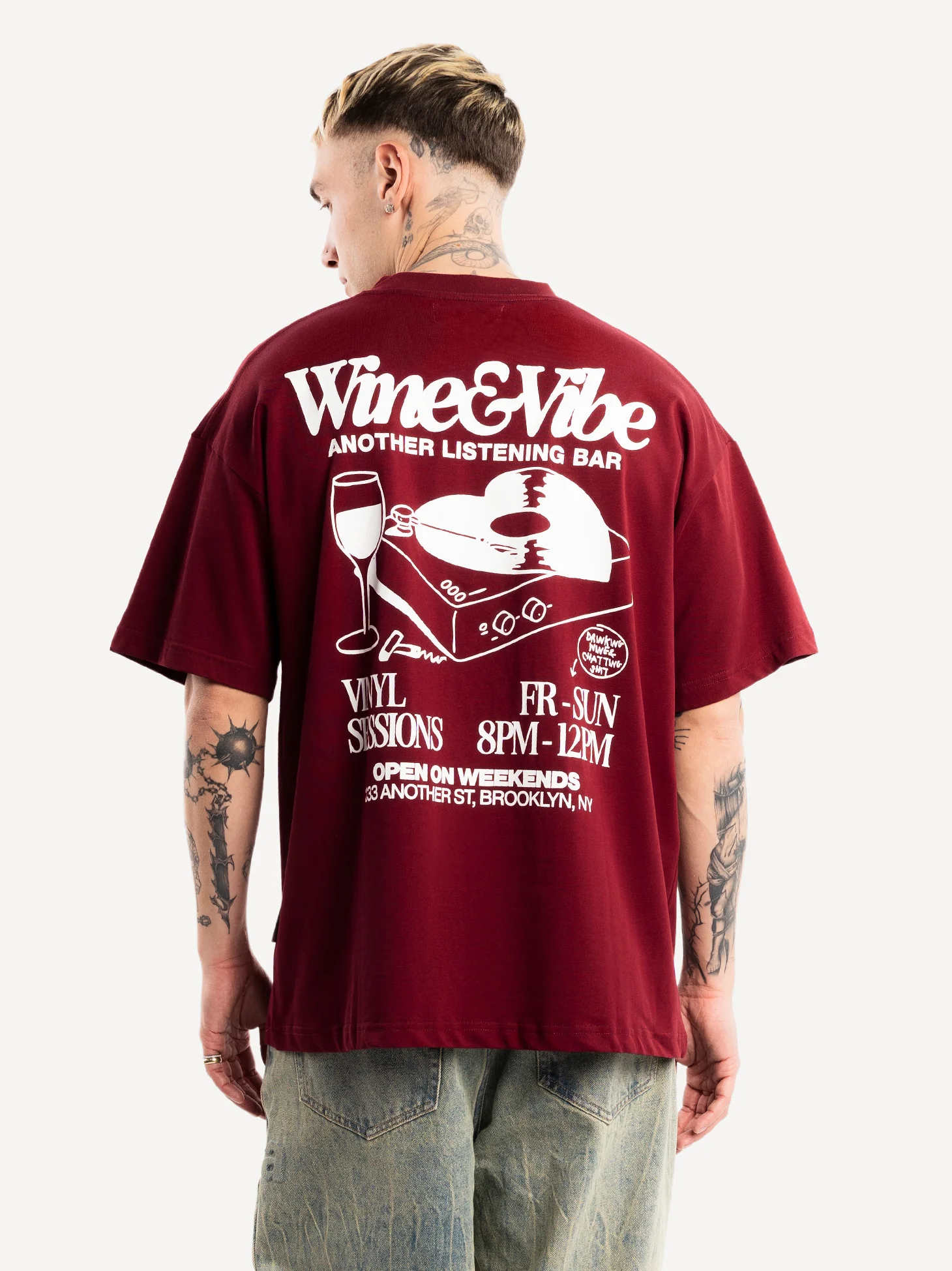 Wine & Vibe T-Shirt - Image 3