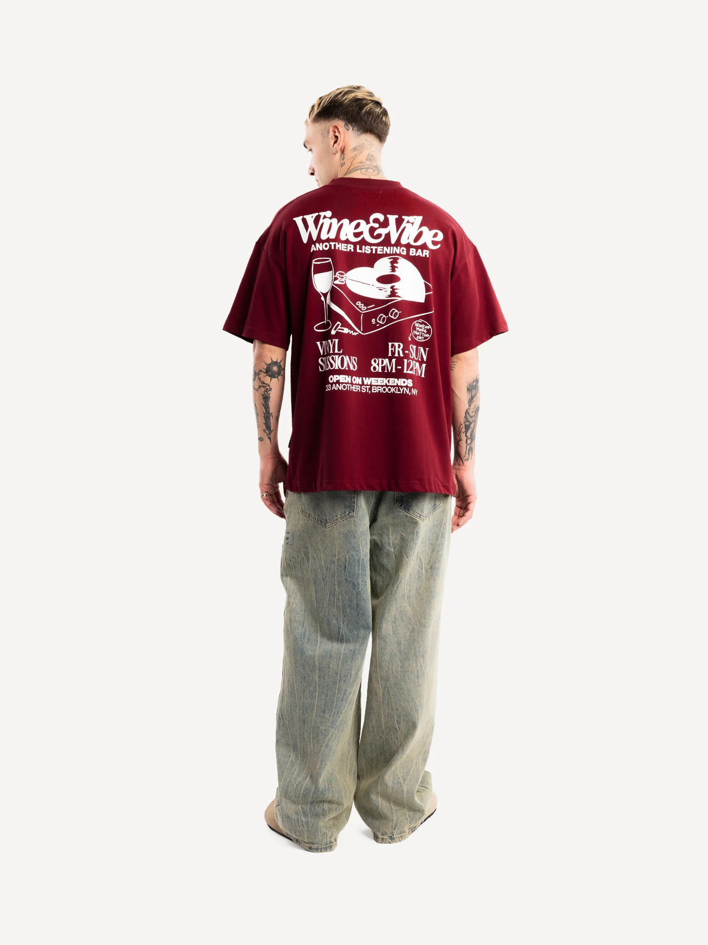 Wine & Vibe T-Shirt - Image 5
